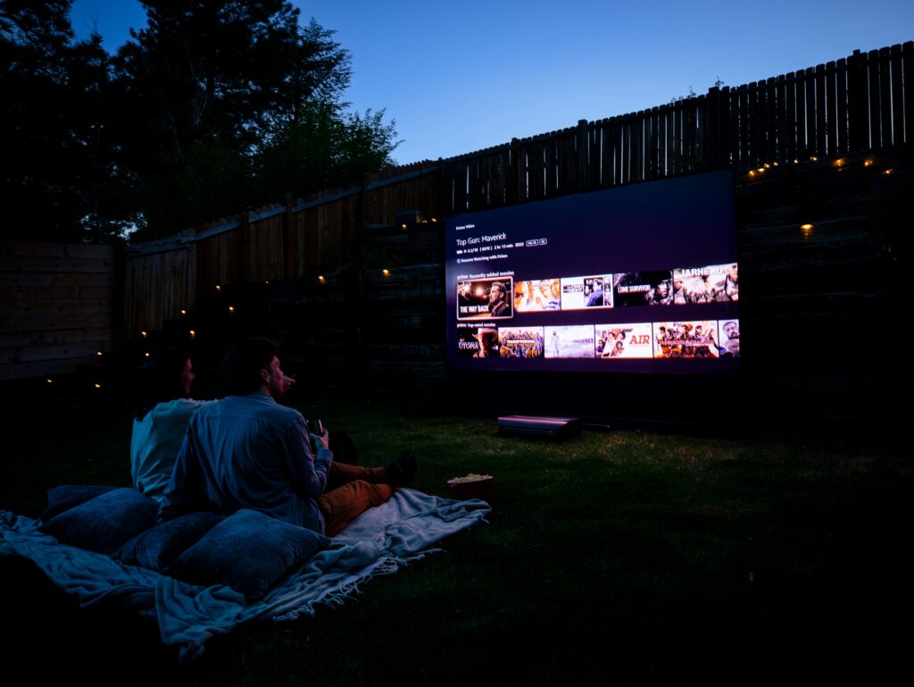 our mission of outdoor cinema